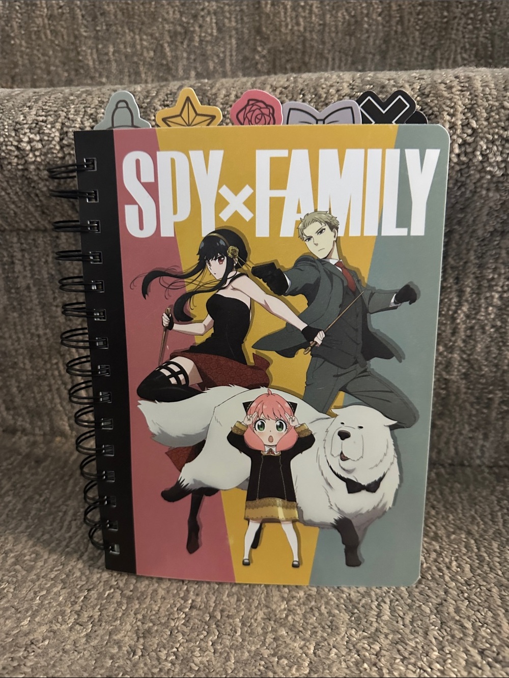 SPY x FAMILY S1 Fan Notebook officially licensed by Crunchyroll and published by